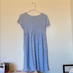 floral wild fable waffle knit dress